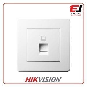 Hikvision DS-ZBFP1-B Single Port Face Plate 86*86