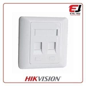 Hikvision DS-ZBFP2-B Dual Port Face Plate 86*86