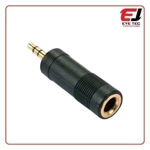 MIC 6.3mm to Stereo 3.5mm Converter