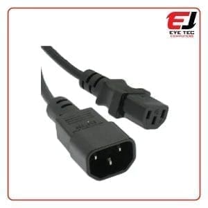 Male to Female Computer Power Cable