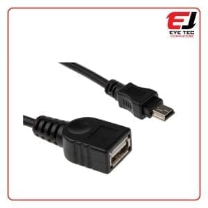 Mini USB to USB Female 1Feet Cable