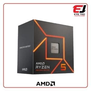 AMD Ryzen 5 7500F (6 Cores, 12 Threads) Up To 5 GHz Desktop Processor With Wraith Stealth Cooler