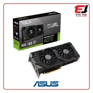 ASUS DUAL-RTX4070-012G 12GB GDDR6X GRAPHIC CARD